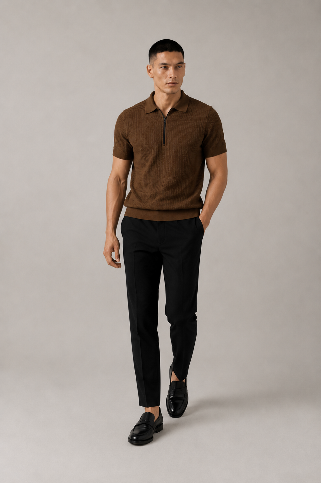 VAYLOR Signature Knit Polo