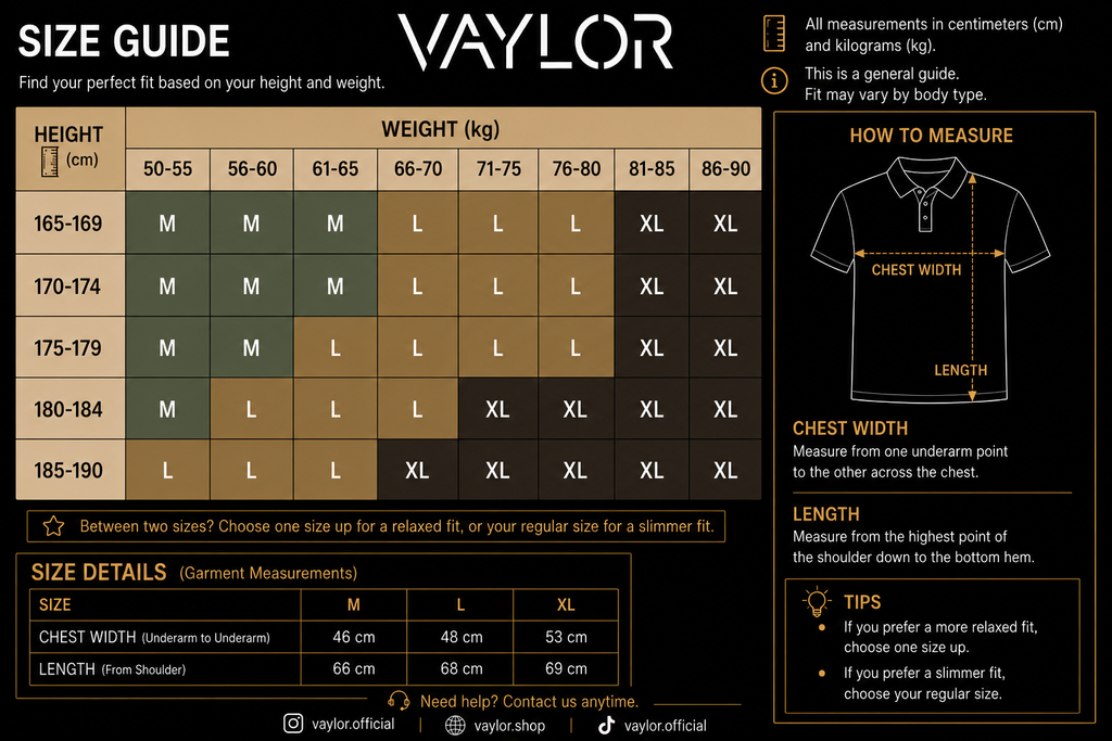 VAYLOR Signature Knit Polo
