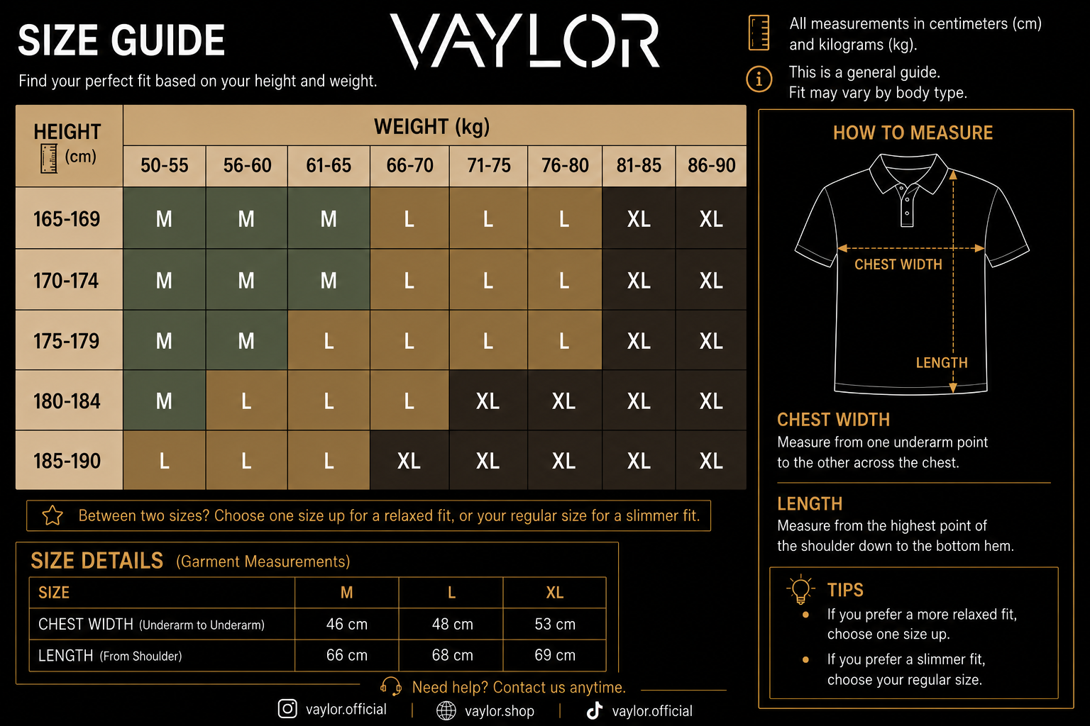 VAYLOR Signature Knit Polo