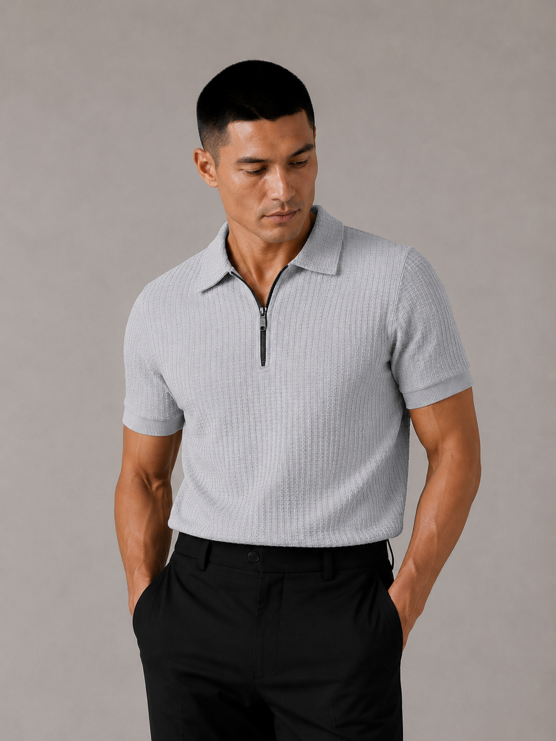 VAYLOR Signature Knit Polo